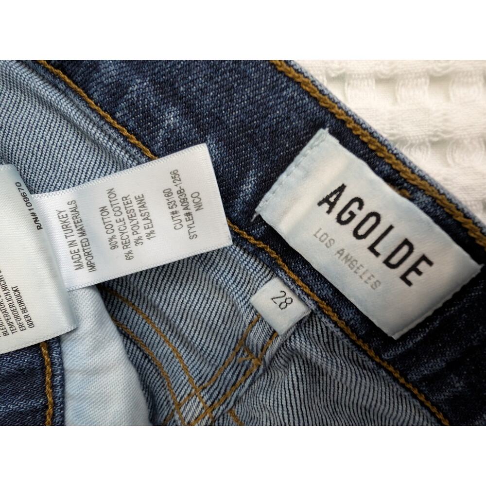 Agolde Nico High Rise Slim Jeans In Cabana - Picture 11 of 13